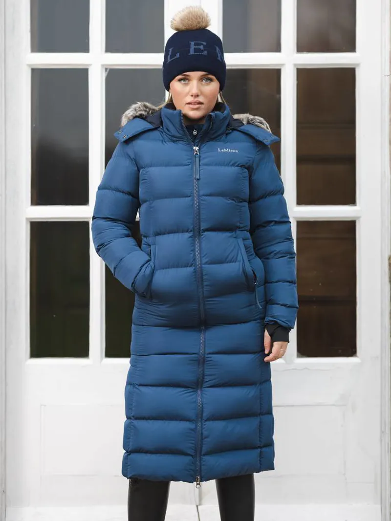 LeMieux Harper Longline Puffer Coat Atlantic-2